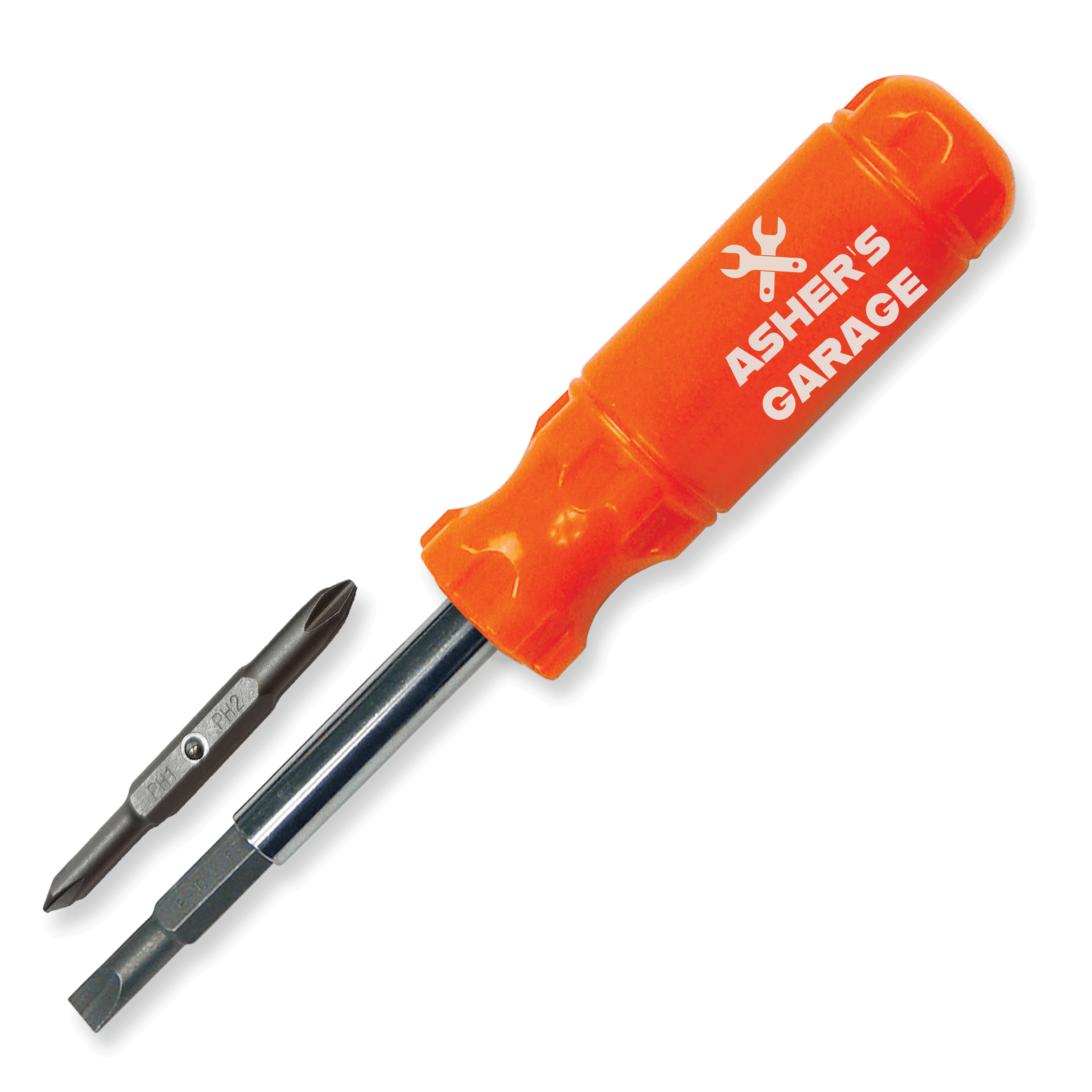 Orange Imprinted